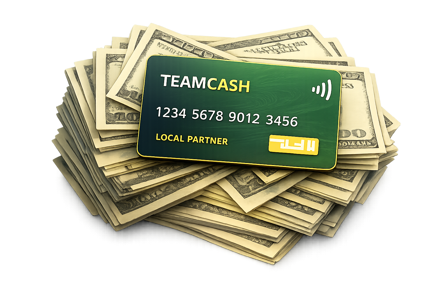 Teamcash local payment program